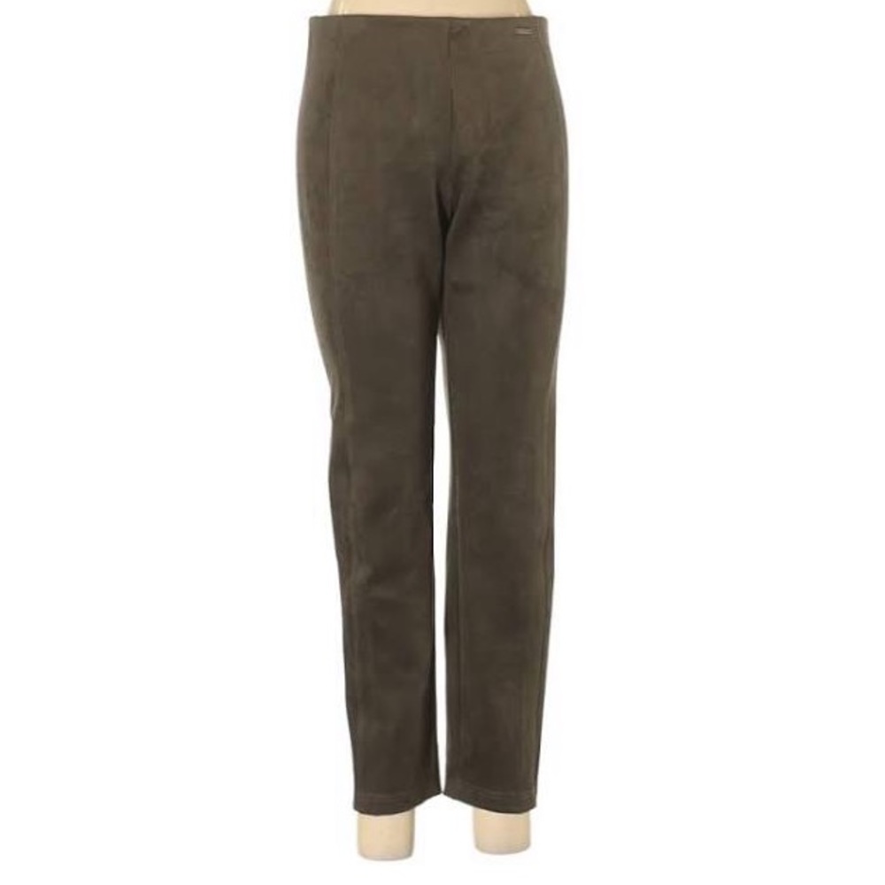 Tahari Faux Leather Pants